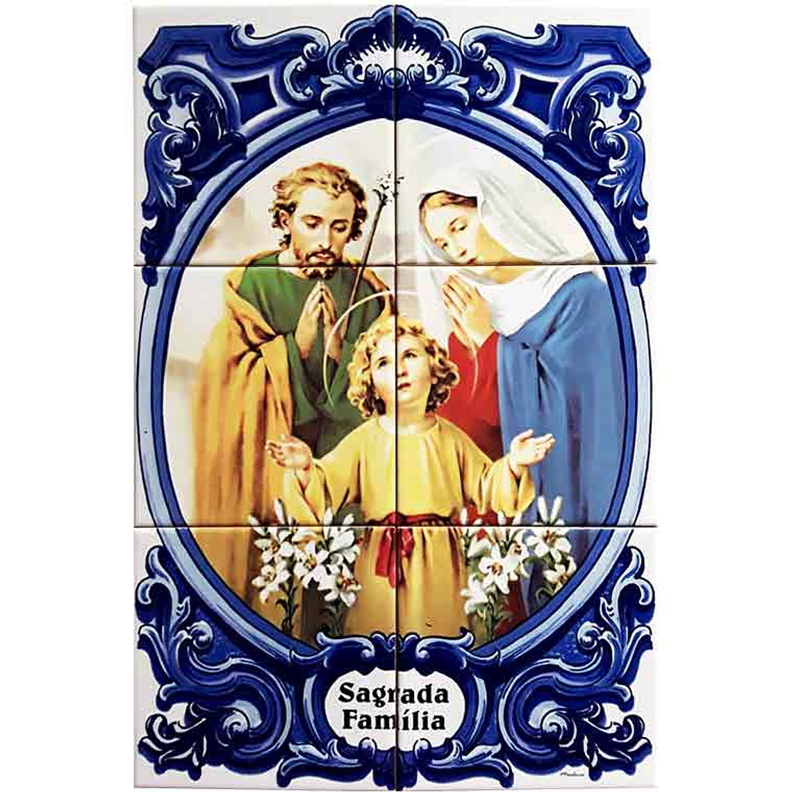 Holy Family Tile 6 pieces 1