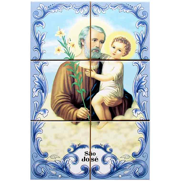 Saint Joseph Tile 6 pieces 1