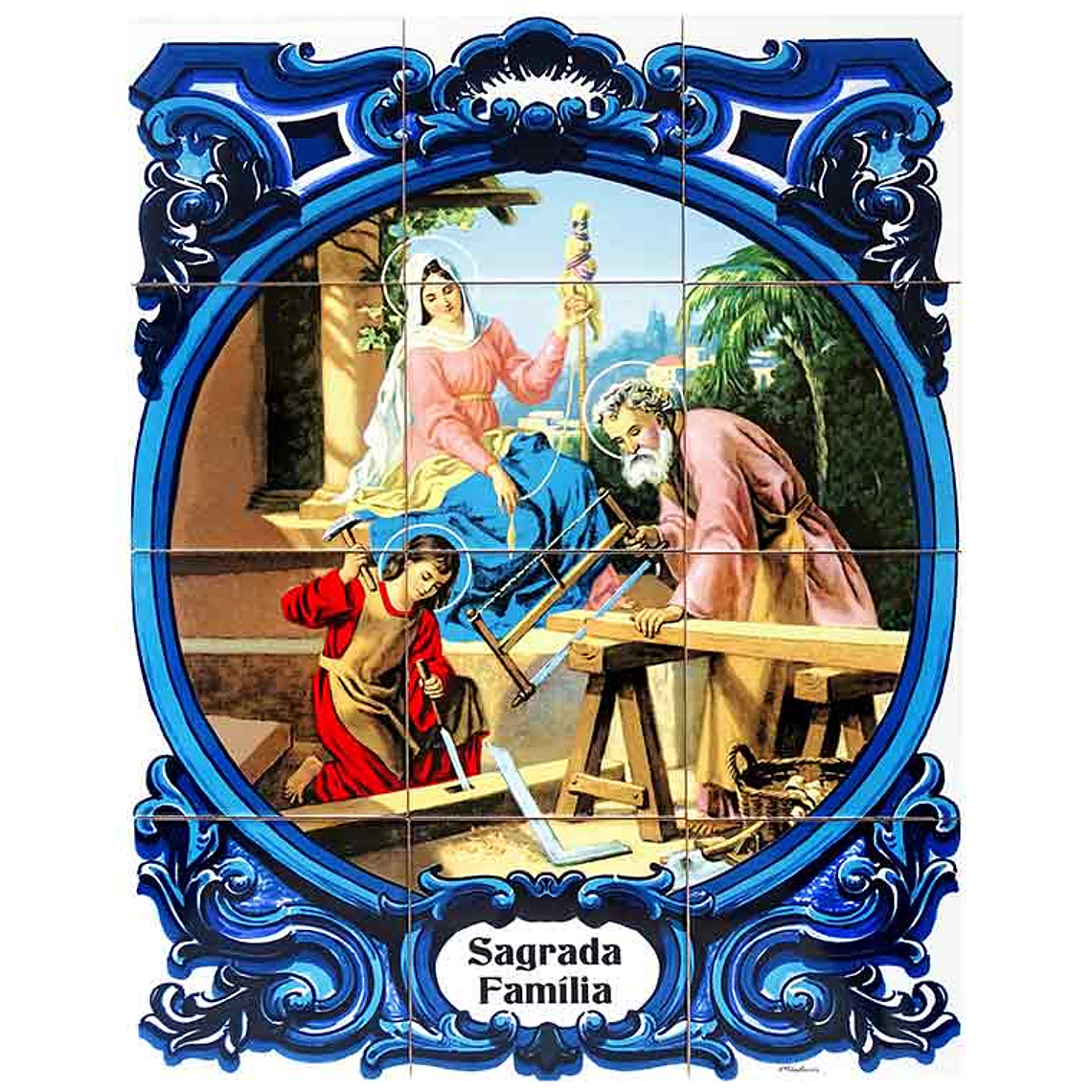 Holy Family Tile 12 pieces 1