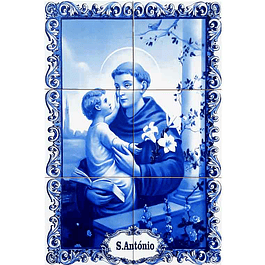 Azulejo de Santo António 6 peças