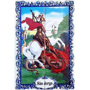 Saint George Tile 6 pieces