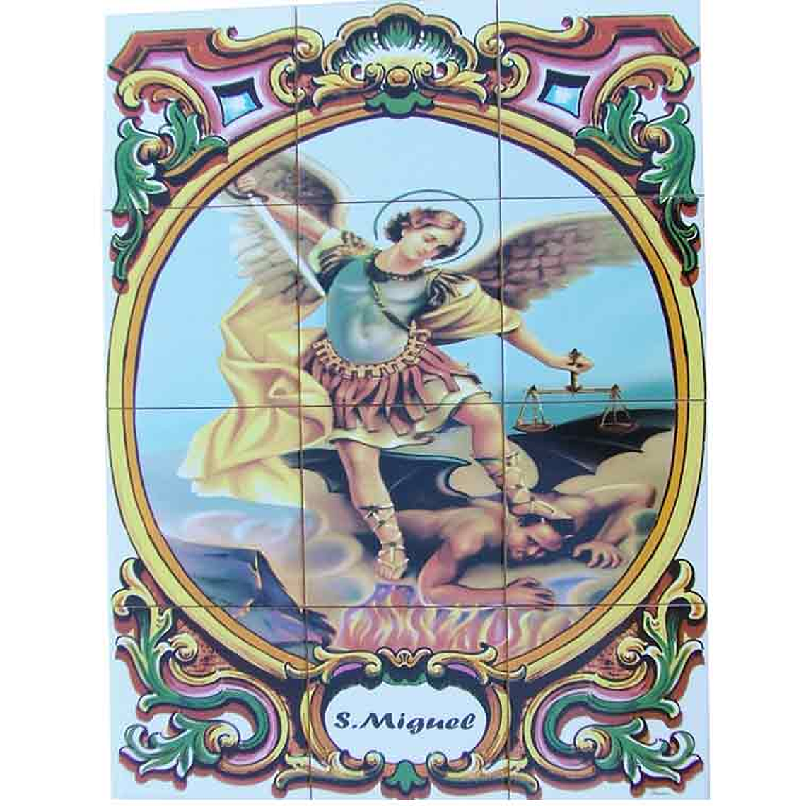 Saint Michael Tile 12 pieces 1