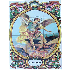 Saint Michael Tile 12 pieces