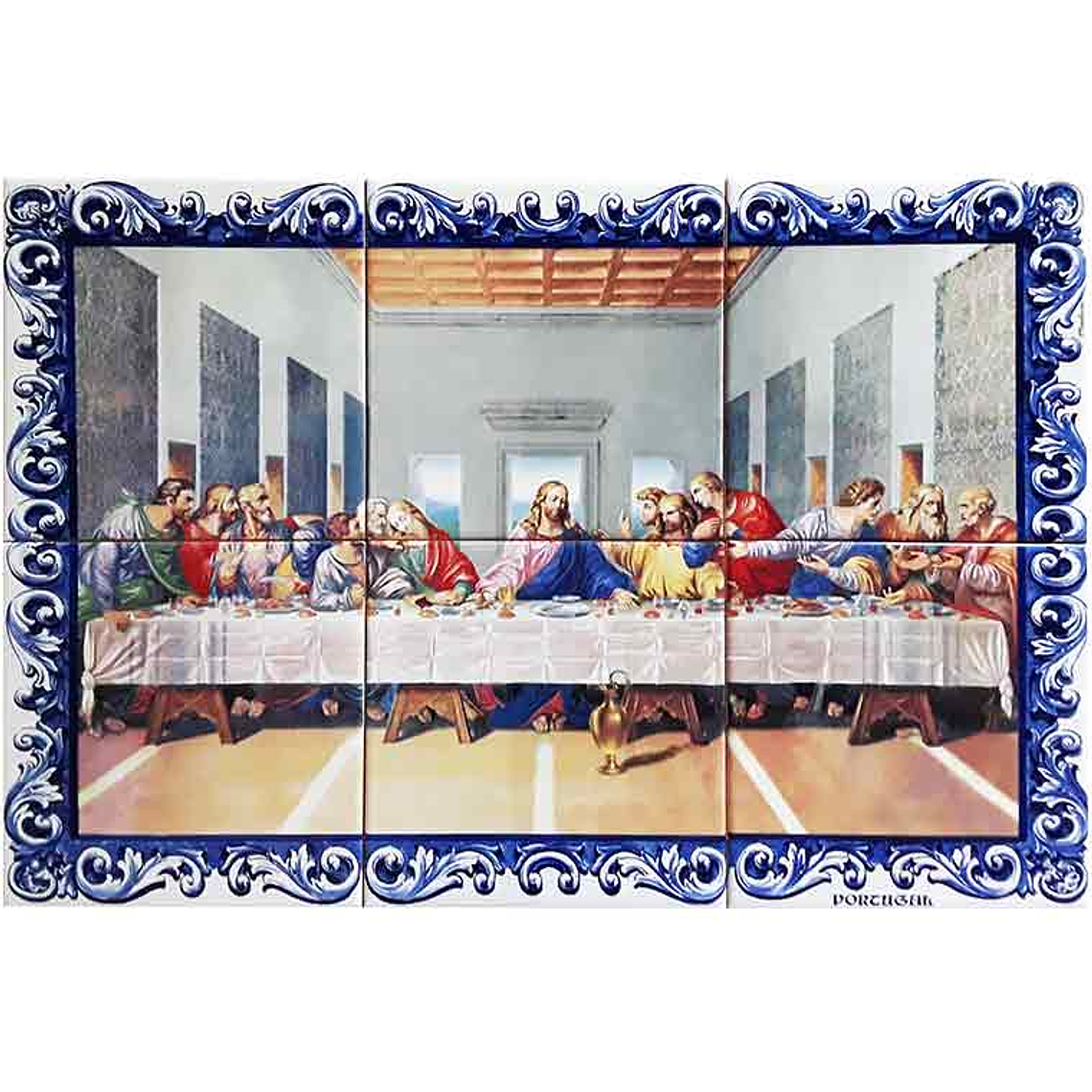 Last Supper Tile 6 pieces 1