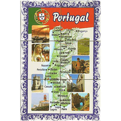 Imán azulejos de Portugal