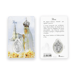 Catholic card with name