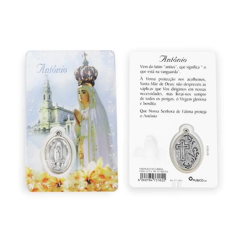 Carte catholique avec nom 2