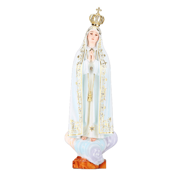 Nuestra Señora de Fátima Capelinha - madera 40 cm 1