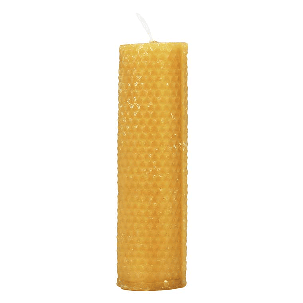 Vela de cera de abeja natural 