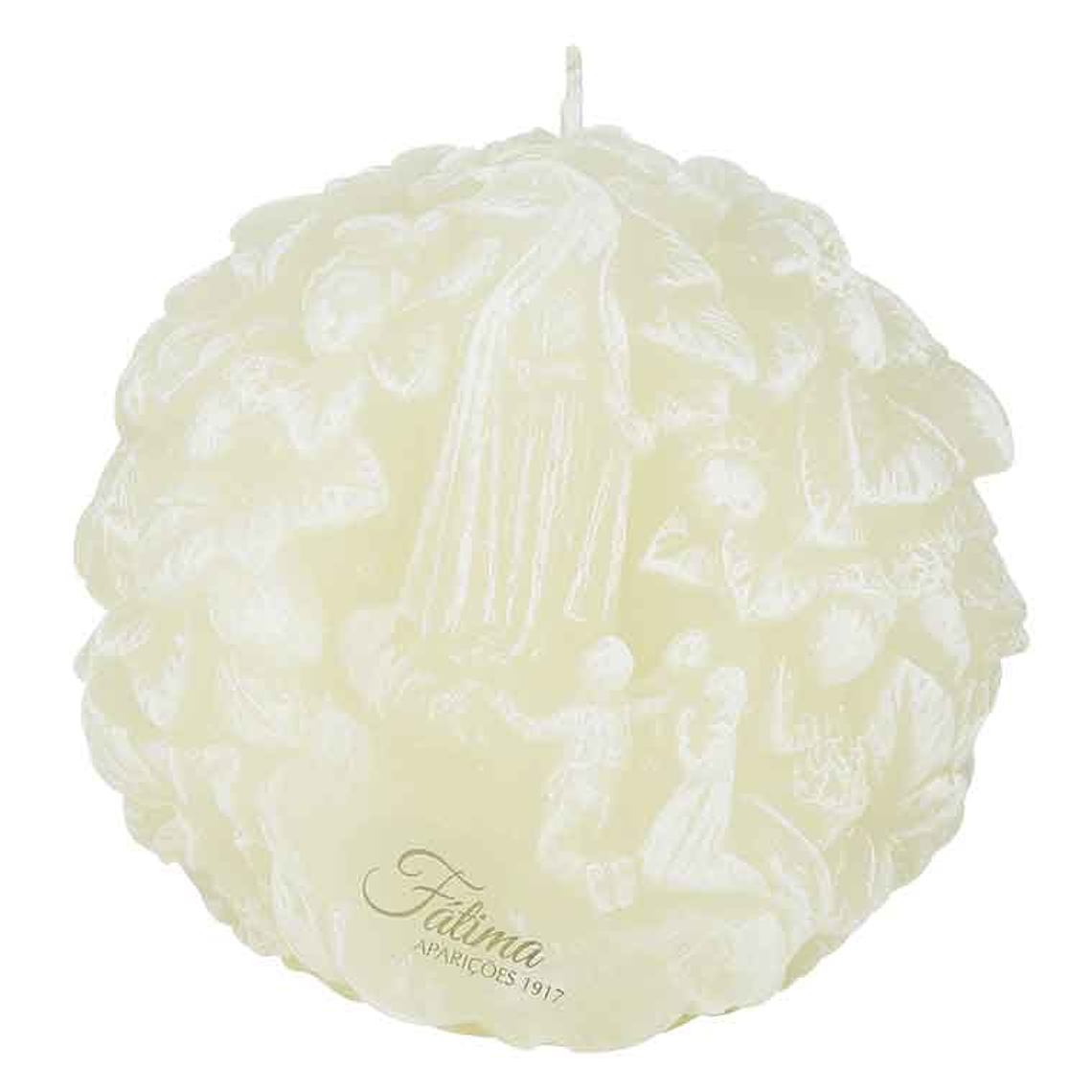 Candle with Apparition of Fatima 1