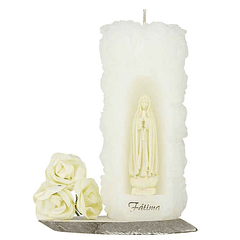 Scented candle with Our Lady