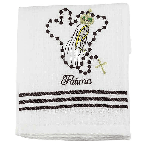 Kitchen towel with rosary 5