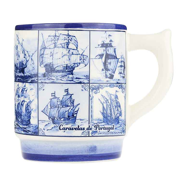 Caneca das caravelas portuguesas 1