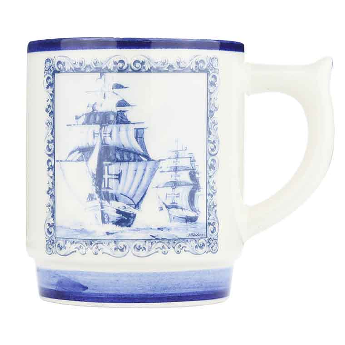 Caneca em faiança de Portugal 1