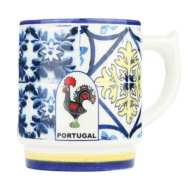 Traditional mug with rooster 1
