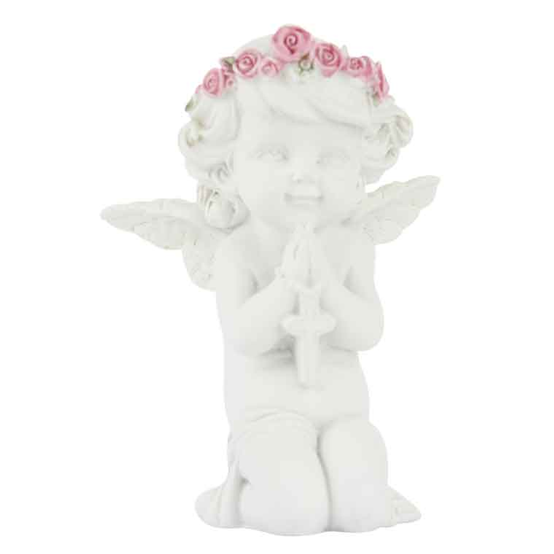 Angelo in preghiera con croce 1