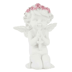 Anjinho com cruz a rezar