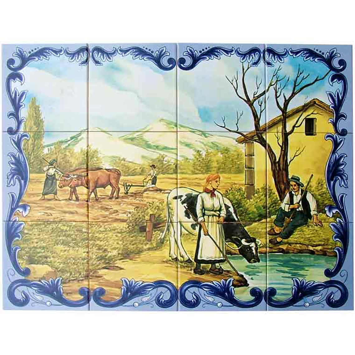 Azulejo A Lavra 12 peças 1
