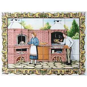 Barbecue Tile 12 Pieces