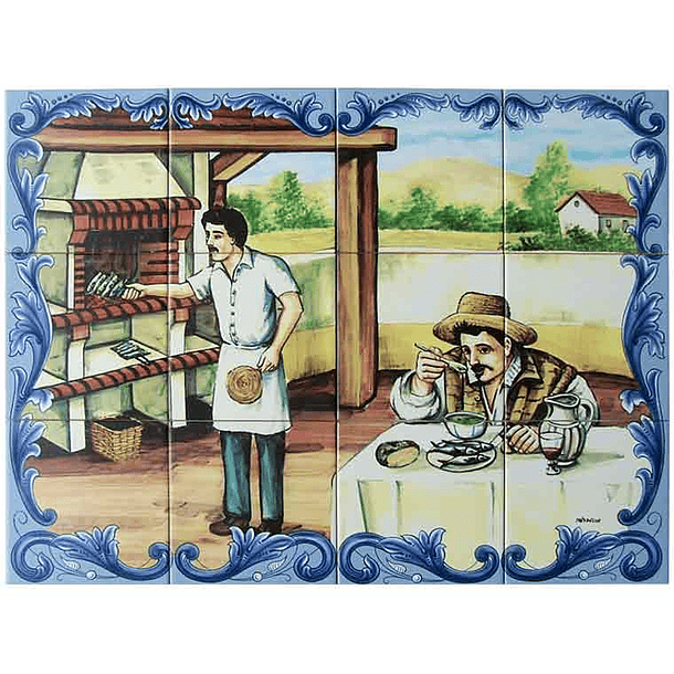 Piastrella Barbecue 12 Pezzi 