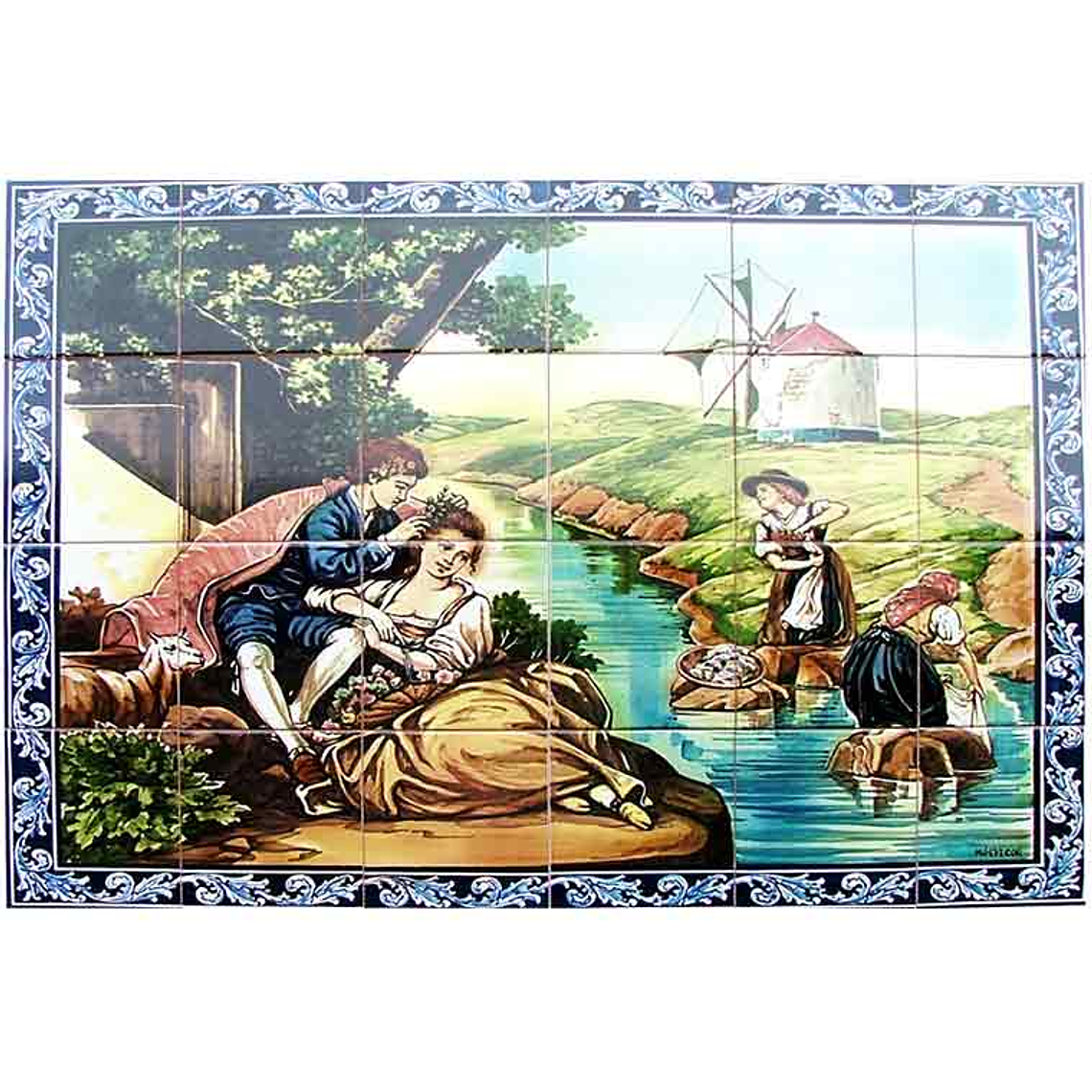 Azulejo Enamorados 24 piezas 1