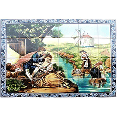 Azulejo Namorados 24 peças