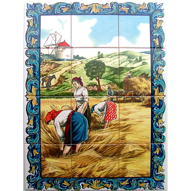 Azulejo Ceifa 12 peças 1