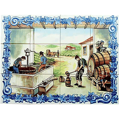 Azulejo Lagar 12 peças