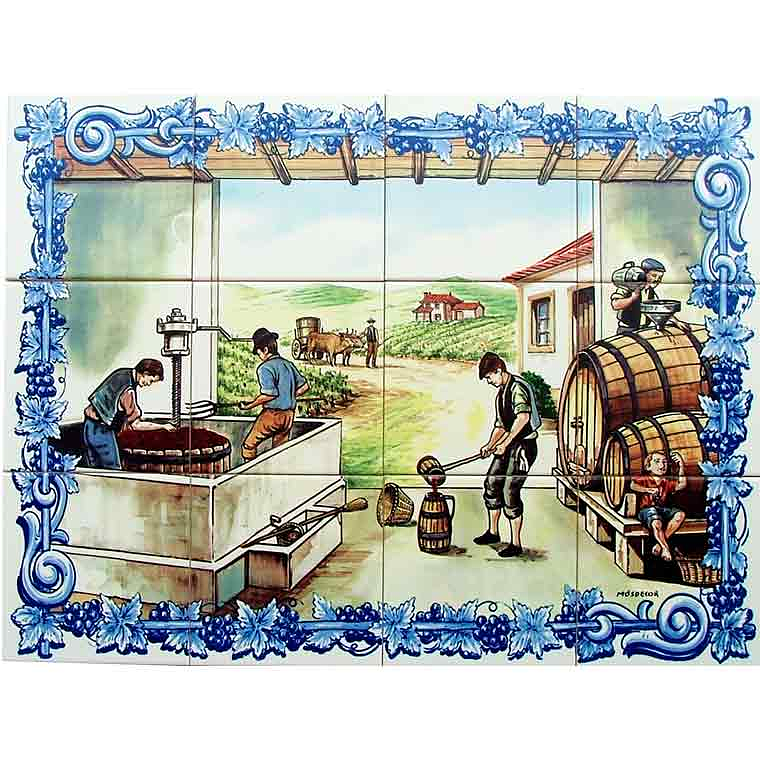 Azulejo Lagar 12 Piezas 1