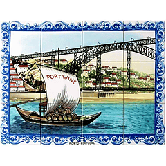 Porto's Bridge Tile  12 pieces