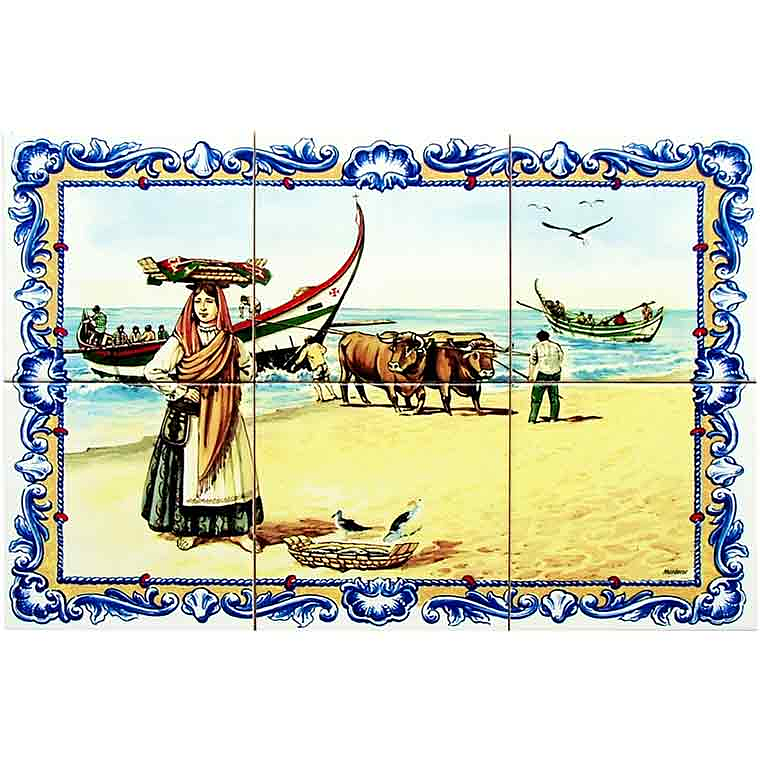 Carrelage de pêcheur 6 pièces 1