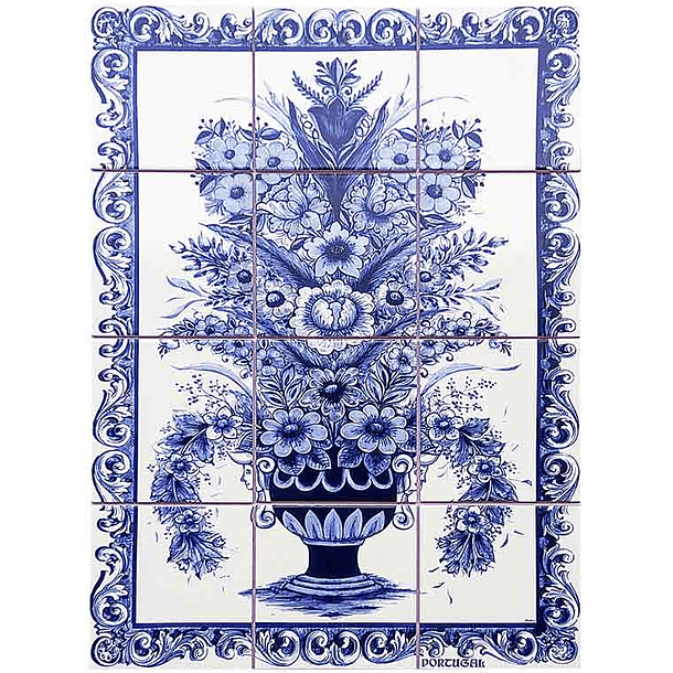 Piastrella Finiale Blu 12 pezzi 