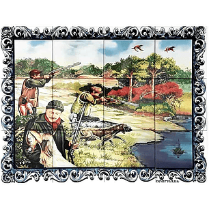 Hunting Tile 12 pieces