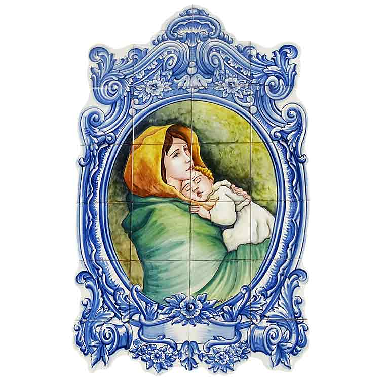 Painel colorido pintado à mão 1