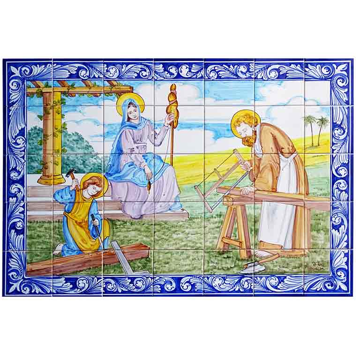 Panel de la Sagrada Familia 1