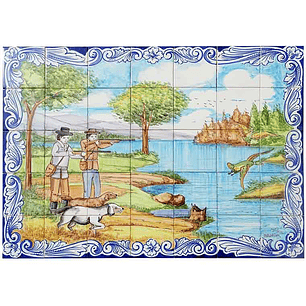 Panel Dia de Caza 35 piezas