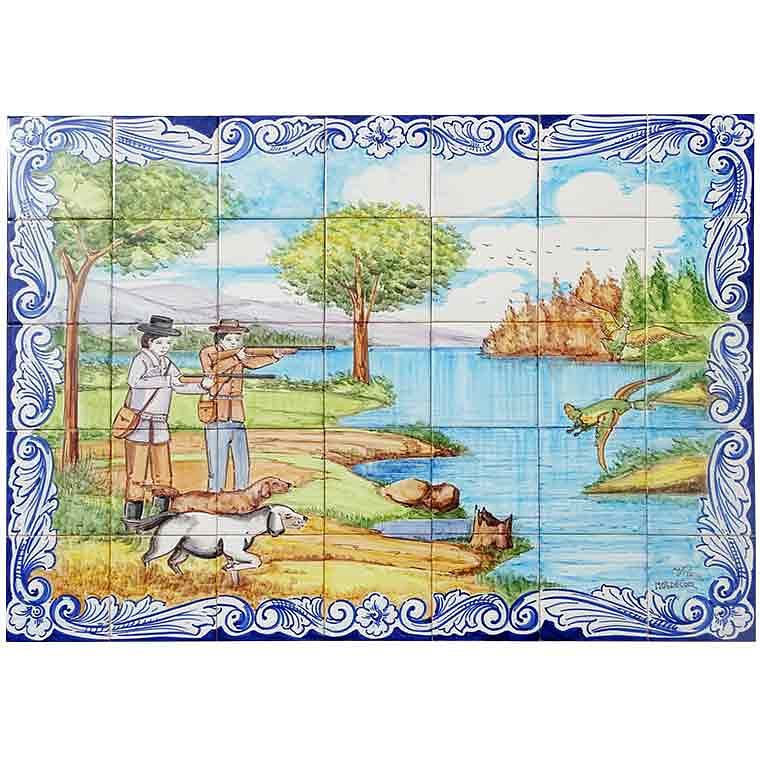 Hunt Day Panel 35 pieces 1