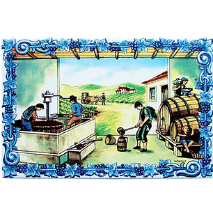 Winepress Tile 12 pieces 