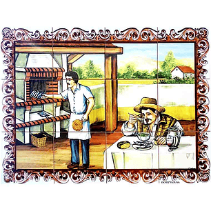 Barbecue Tile 12 pieces