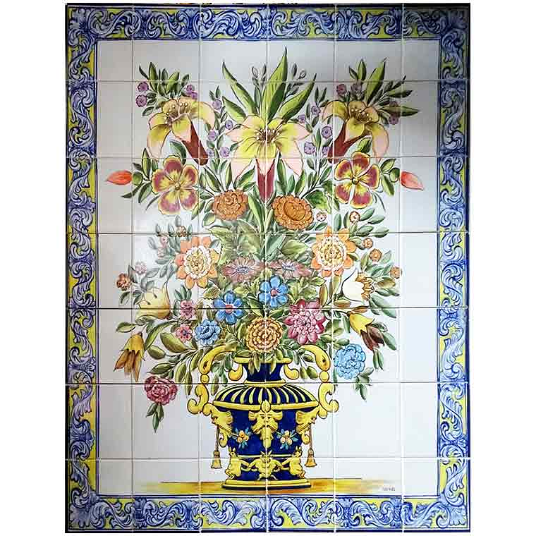 Panel de florón 42 piezas  1