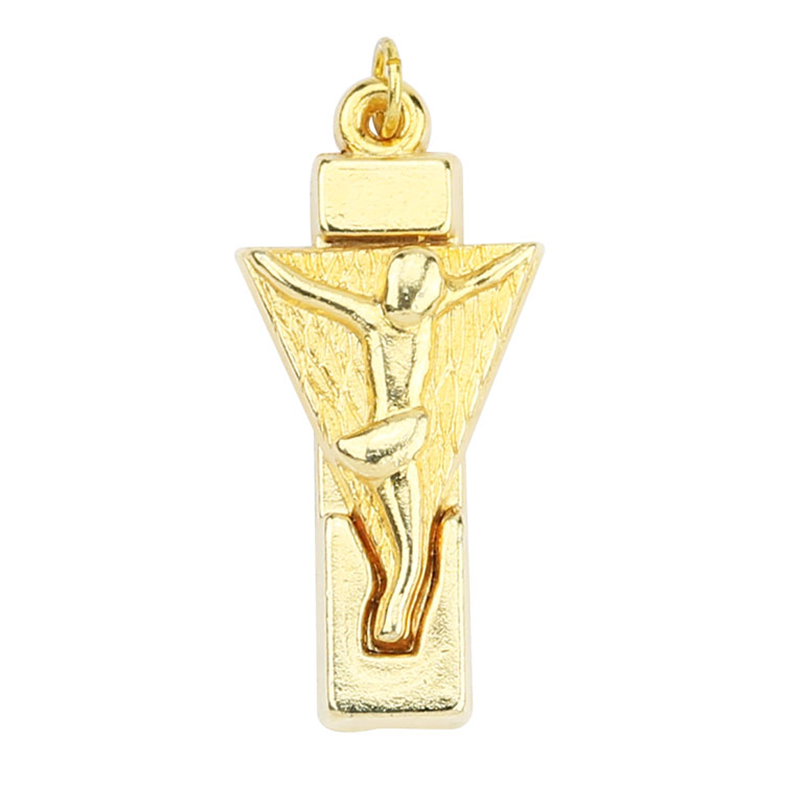 Ciondolo de croce dorato 1