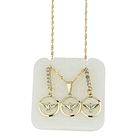 Fio e brincos do Espírito Santo  1