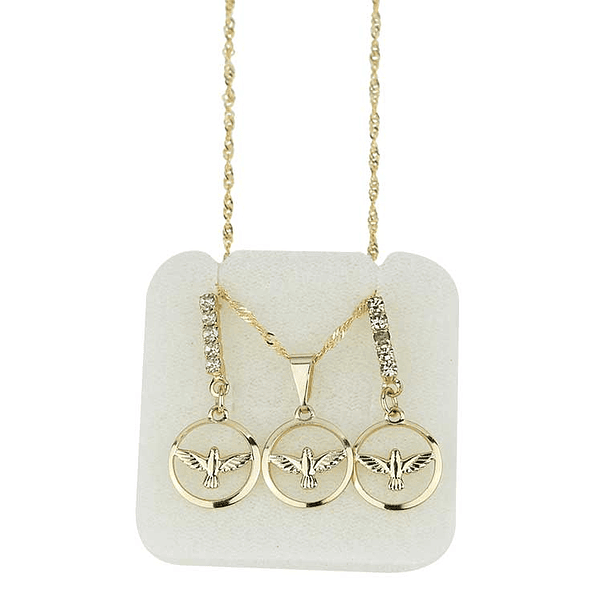 Fio e brincos do Espírito Santo  1