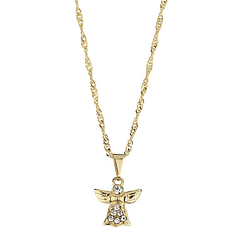 Necklace with little angel