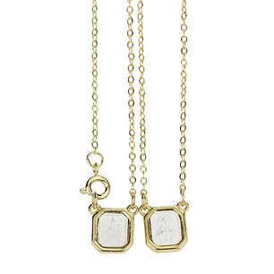 Scapular of Our Lady of Mount Carmel and Sacred Heart of Jesus