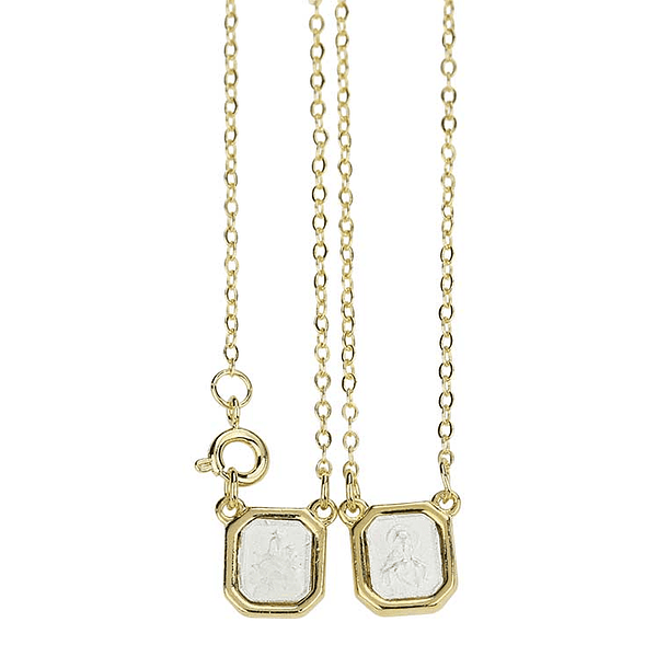 Escapulário de Nossa Senhora do Carmo e Sagrado coração de Jesus 