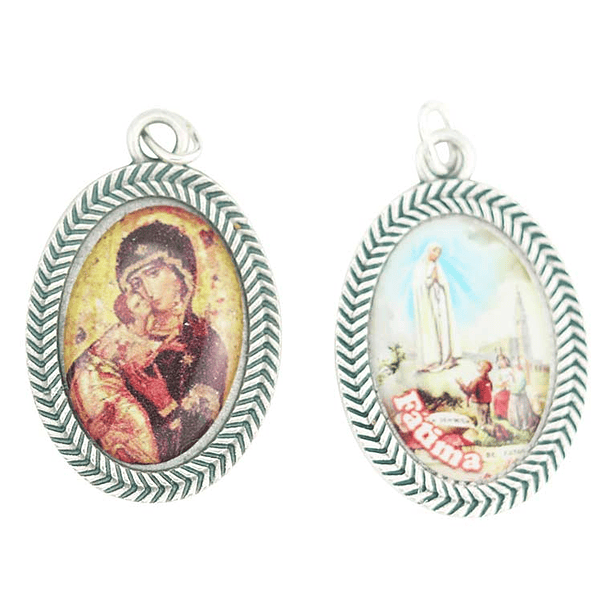 Medaglia della Madonna con Gesù Bambino 1