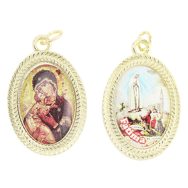 Medalla de Nuestra Señora con el Niño Jesús 2