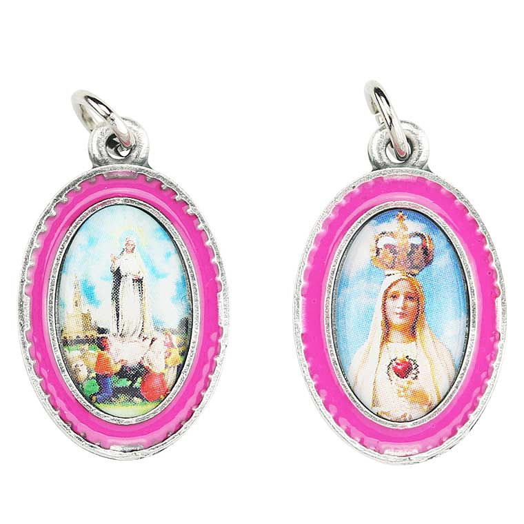 Médaille à deux faces de Notre-Dame de Fátima 3