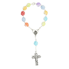 Decade rosary of roses